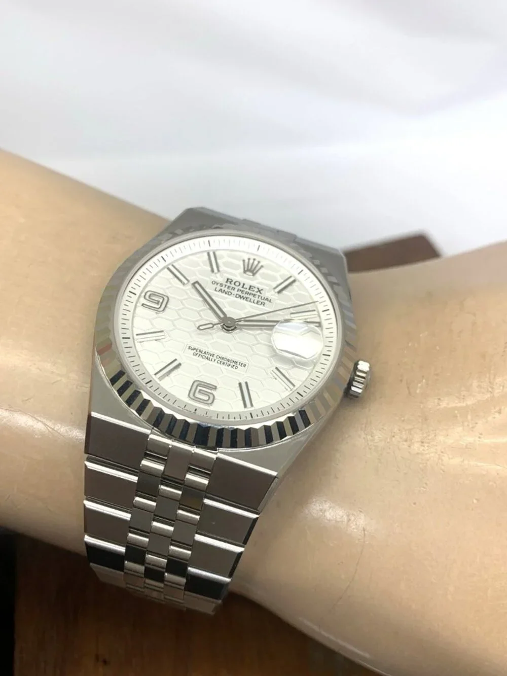 2026 Rolex Land-Dweller Men's Watch 127334 Swiss Automatic Steel 40mm Box + Card